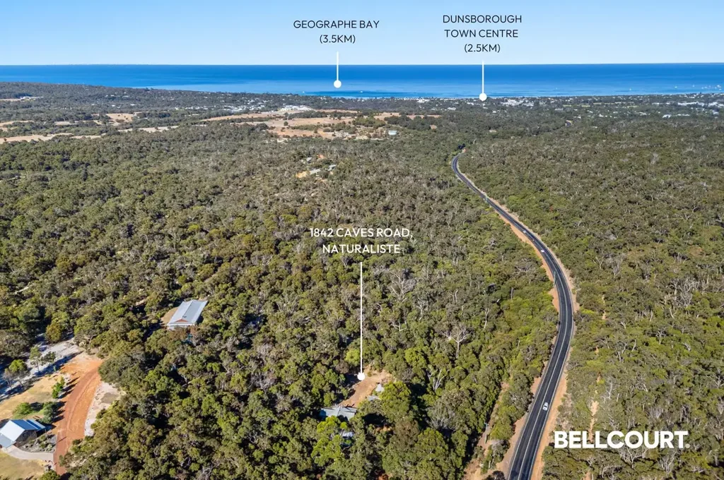 Naturaliste Exclusive opportunity located on the main tourist route of Caves Road.