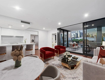 20810/39 Cordelia Street, South Brisbane, Brisbane - Inner City Region, 3房, 2浴, Apartment