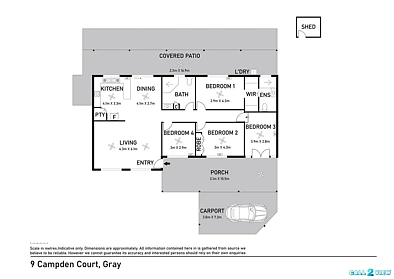 9 Campden Court, Gray, NT 830, 4 Bedrooms, 2 Bathrooms, House