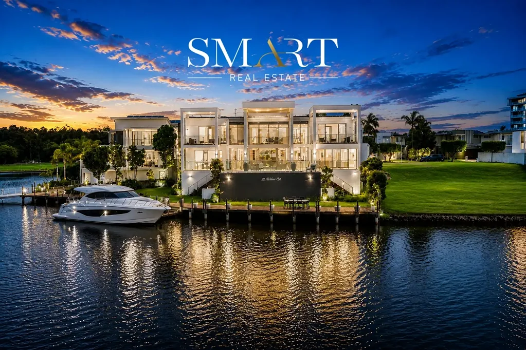 Merrimac 6कमरा A Rare North Facing Trophy Home Overlooking Water, Fairways & City Lights! An Elite Entertainer’s Dream!