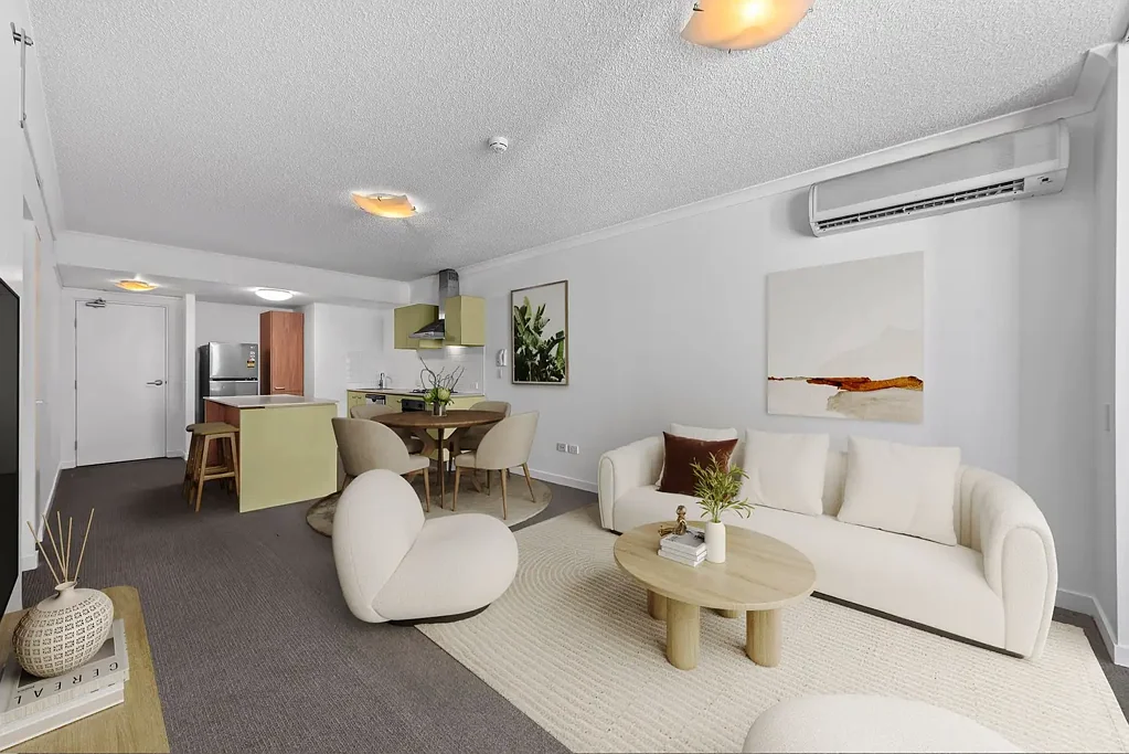 South Brisbane 1Zimmer Entry level top floor one bedroom apartment