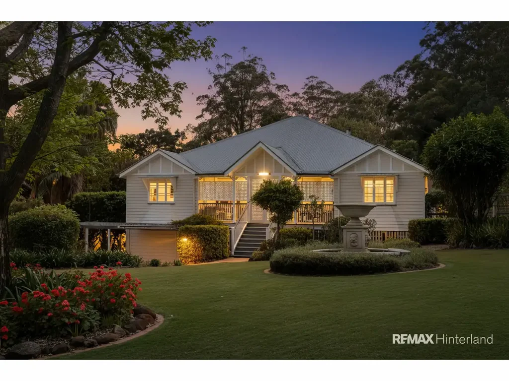 North Maleny 4房  GRAND QUEENSLANDER LIVING IN THE SUNSHINE COAST HINTERLAND – SPACE, PRIVACY AND TOWN CONVENIENCE – THE LIFESTYLE SHIFT