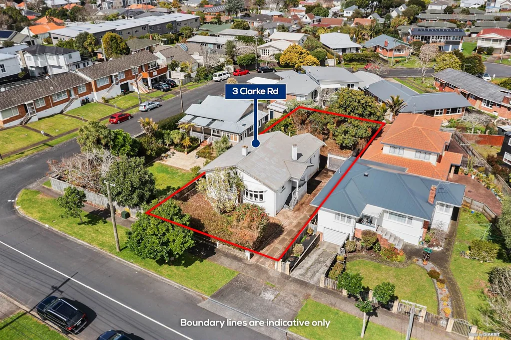 Onehunga 2部屋 Location & Potential on 612m2