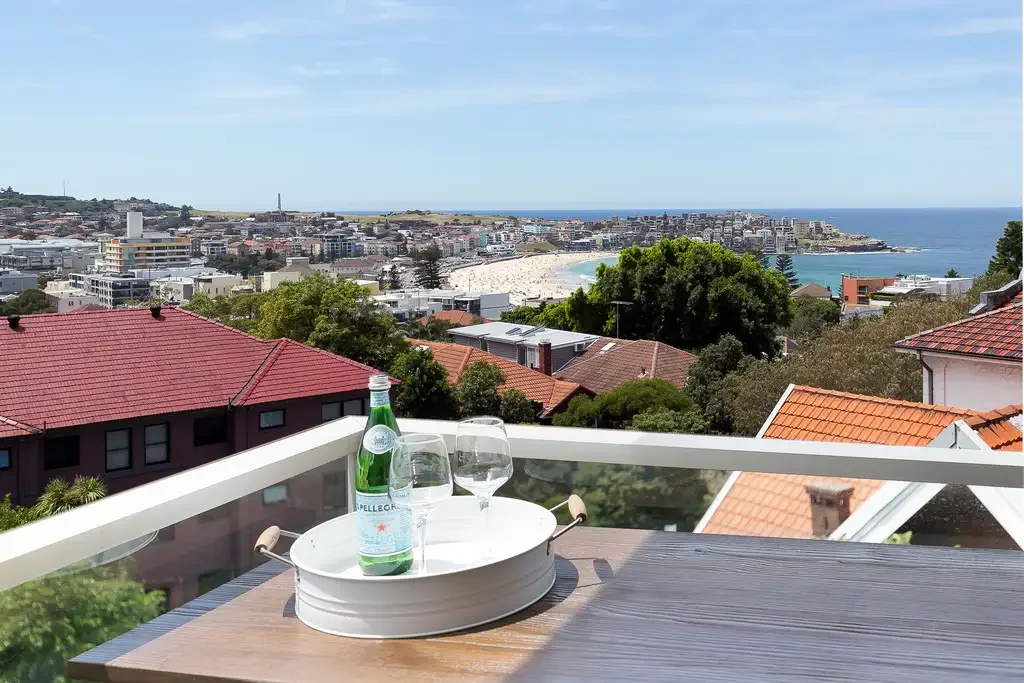 Furnished Bondi Beach Gem With Panoramic Views, Parking & Storage