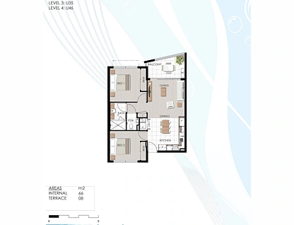 13/101 Birtinya Boulevard, Birtinya, Sunshine Coast, 2 habitaciones, 1 baños, Apartment