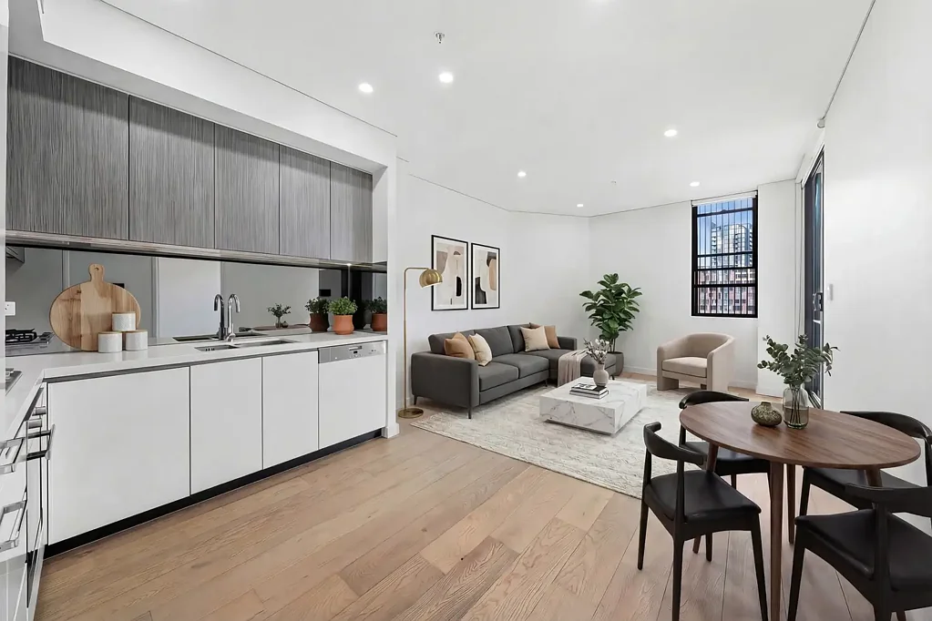 Waterloo 1 Slaapkamer SUNDRENCHED ONE BEDROOM + STUDY APARTMENT