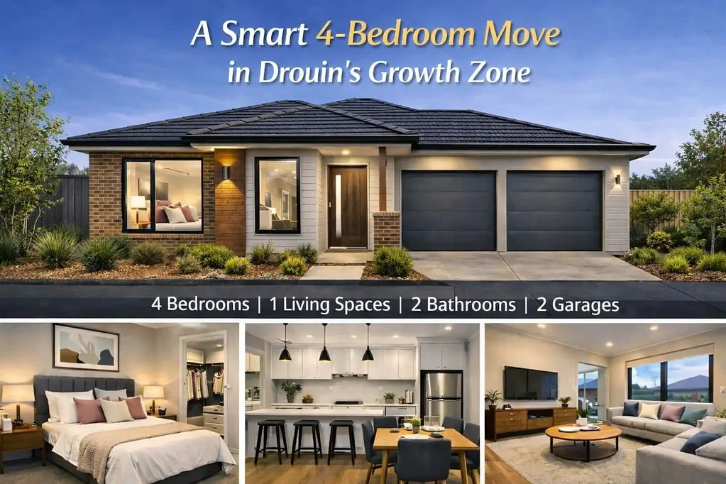Drouin 4 Slaapkamer A Smart 4‑Bedroom Move in Drouin’s Growth Zone