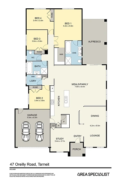47 Oreilly Road, Tarneit, VIC 3029, 4 slaapkamers, 2 badkamers, House