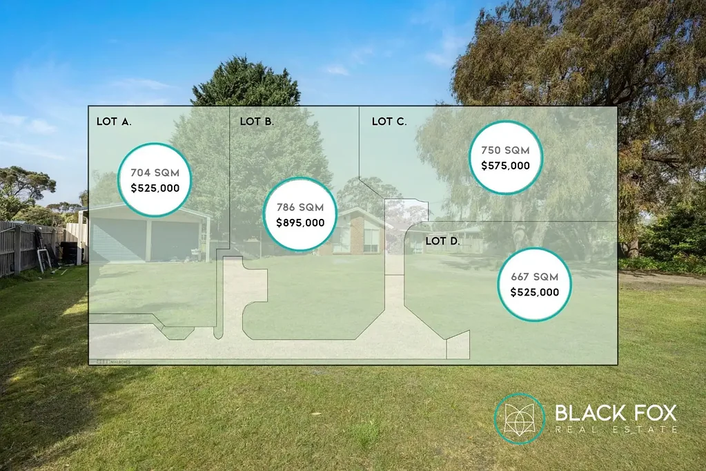 Crib Point 4chambre 4 Lot Subdivision – Fully Approved and Priced to Sell!
