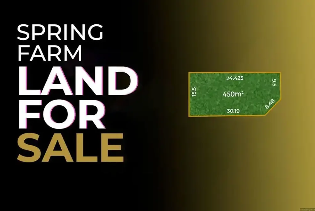 Spring Farm Exclusive Land Opportunity in Spring Farm - Registration anticipated Q4 2027