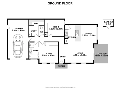 2/154 Lawrence Street, Wodonga, VIC 3690, 2 habitaciones, 1 baños, House
