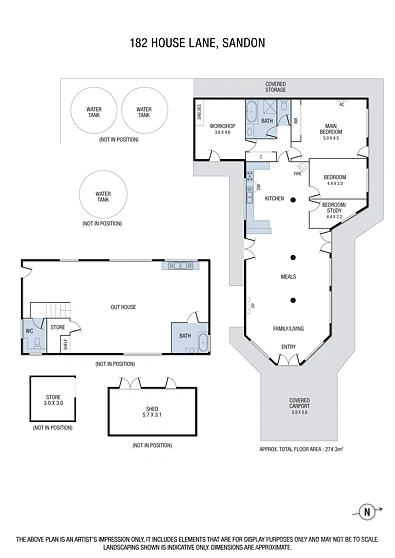 182 House Lane, Sandon, VIC 3462, 3 Bedrooms, 1 Bathrooms, House