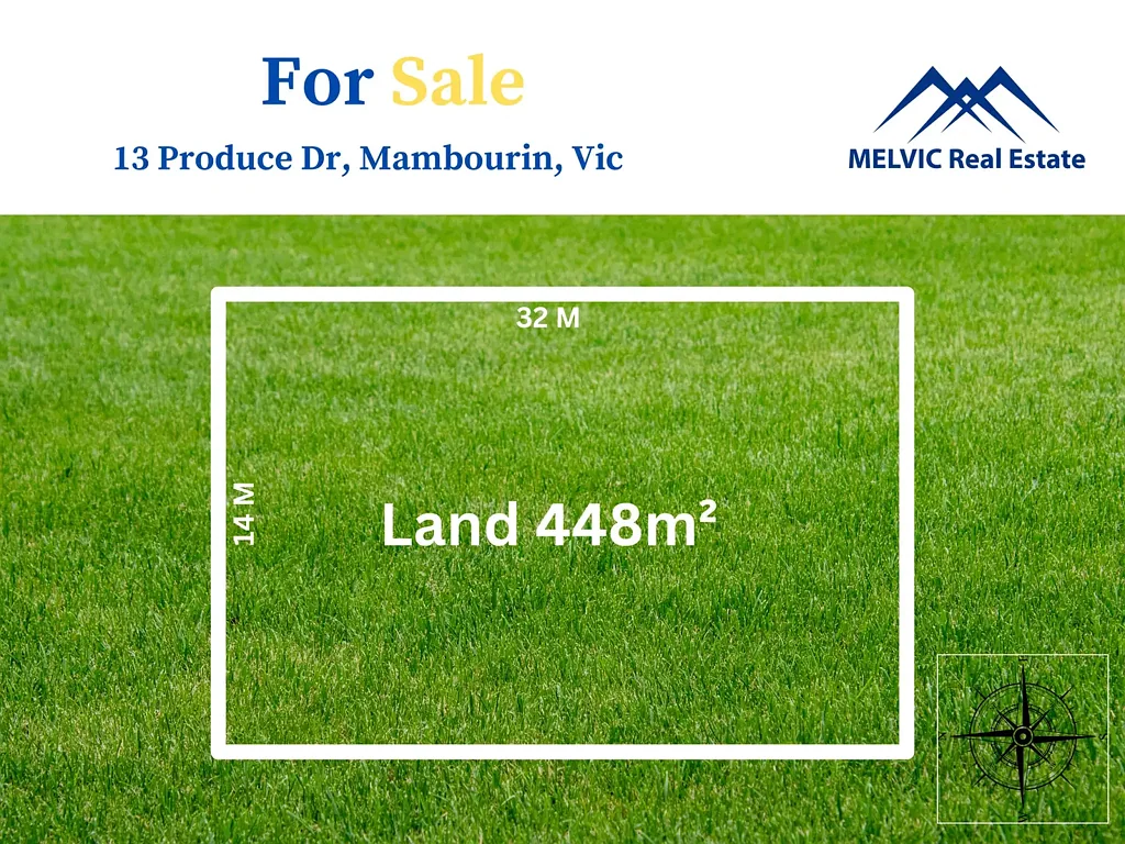 Mambourin Perfectly Positioned 14m Frontage in a Thriving Estate – Build Your Dream Home