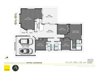 68 Billinghurst Crescent, Upper Coomera, QLD 4209, 4 slaapkamers, 2 badkamers, House