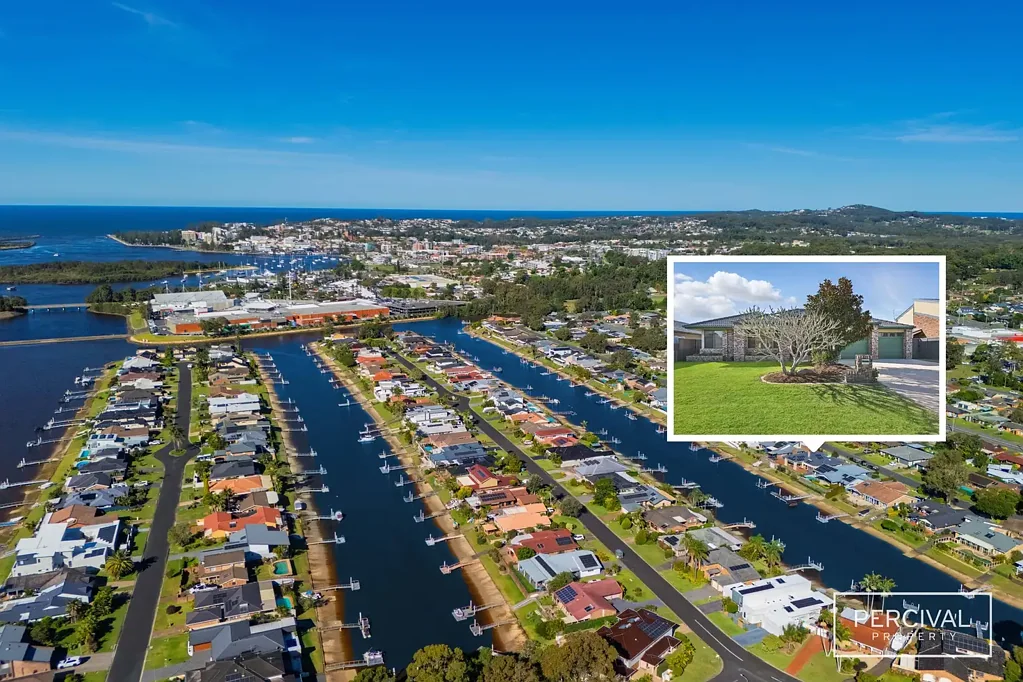 Port Macquarie 5部屋 Jetty, Boatshed & Sparkling Canal Frontage With North To Rear Aspect
