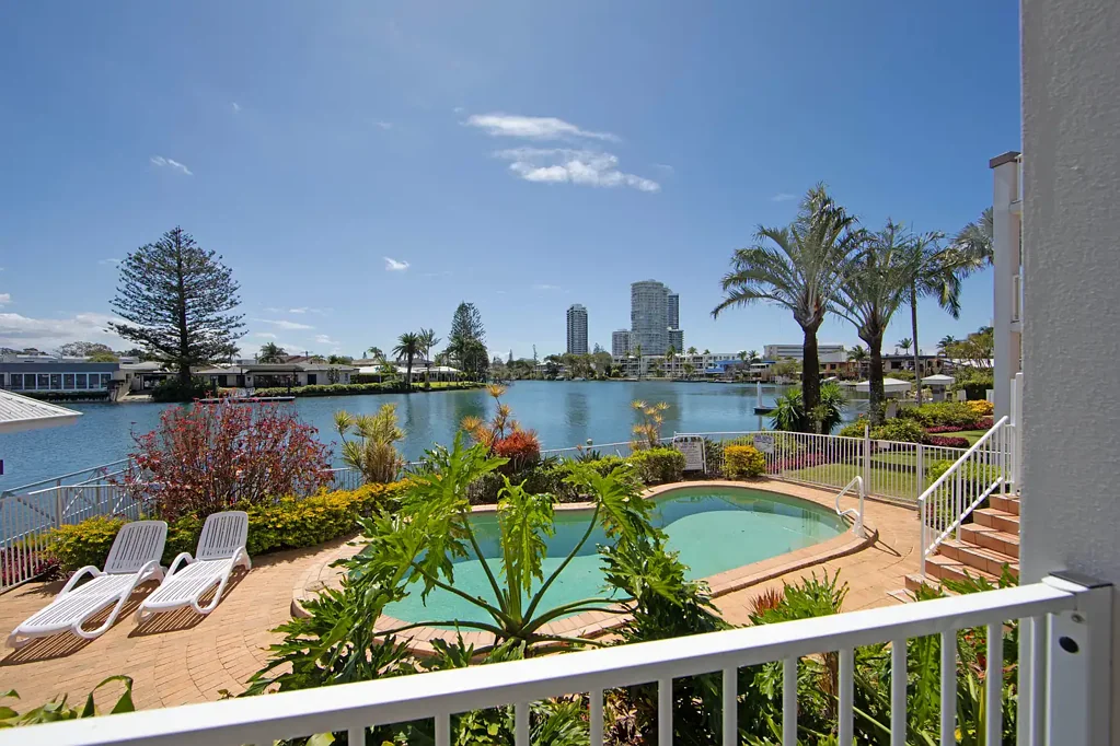Canal Living with Complex Pool in Prime Biggera Waters Location
