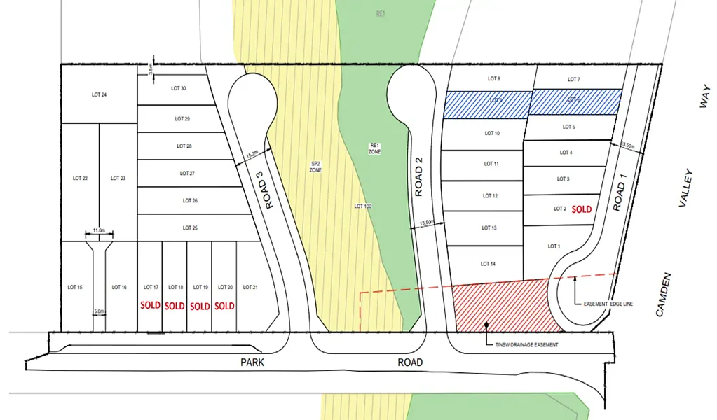 Leppington Subdivision Approval for 30 Residential Lots