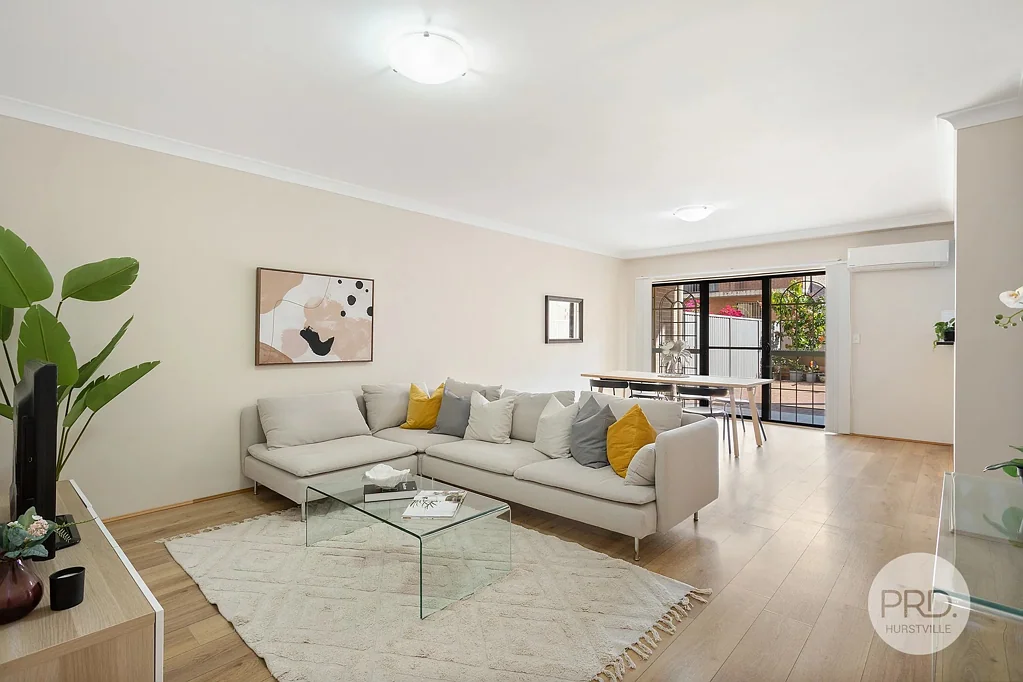Two Bedroom Two Bathroom Double Brick Villa Style Unit with Entertainers Courtyard in Hurstville Available Now!