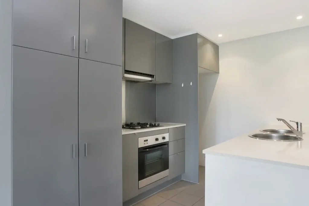 Spacious apartment with park views