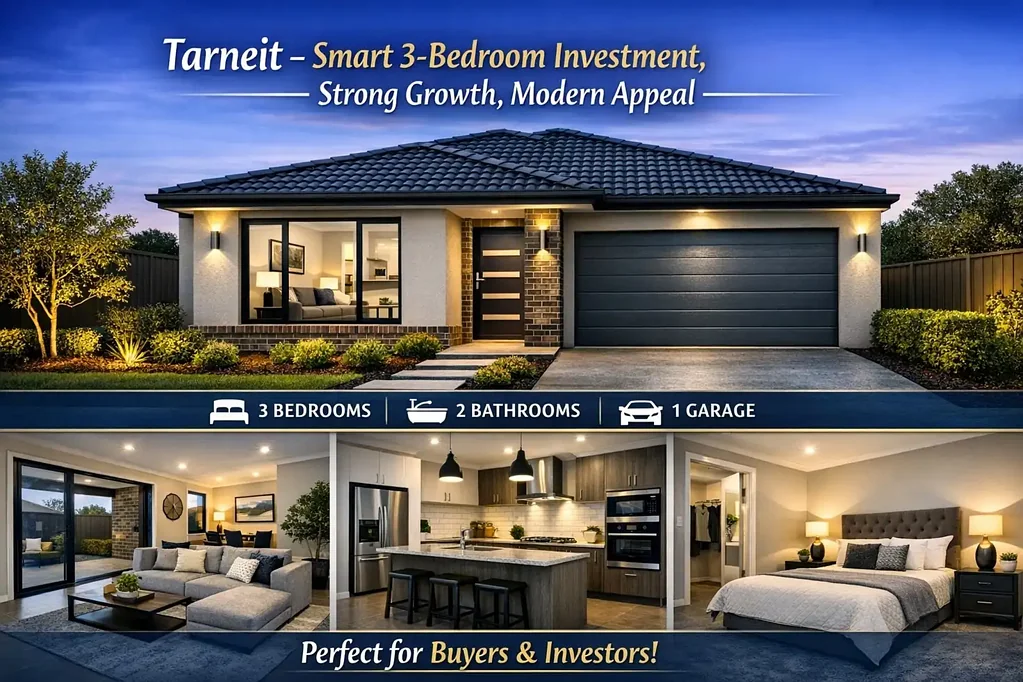 Tarneit 3Zimmer Tarneit – Smart 3-Bedroom Investment, Strong Growth, Modern Appeal