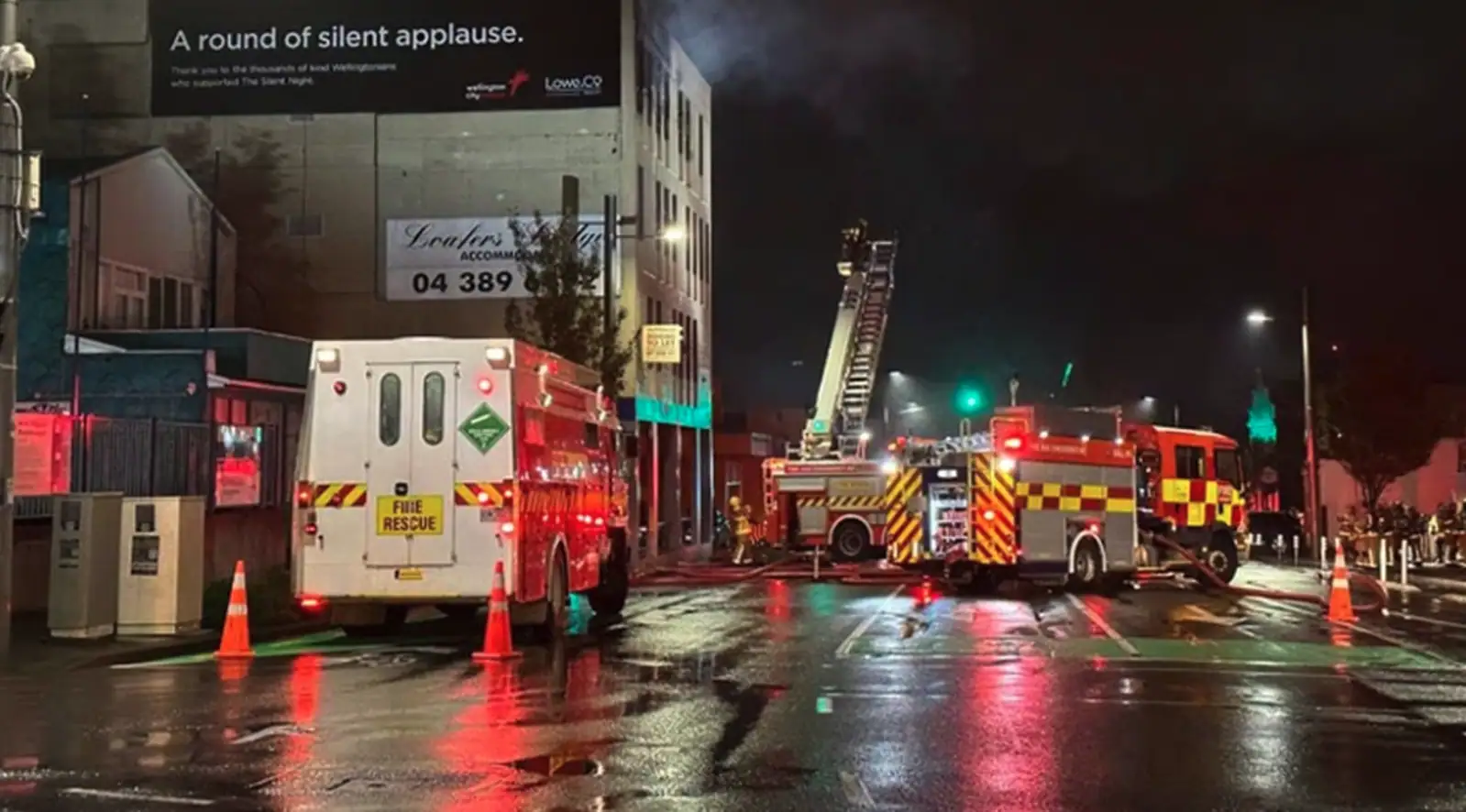 至少6人丧生，惠灵顿一旅馆今晨突发十年一遇大火