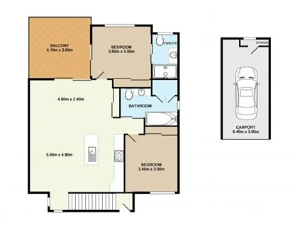 4/27 Steele Street, Holland Park, QLD 4121, 2 ਕਮਰੇ, 2 ਬਾਥਰੂਮ, Unit