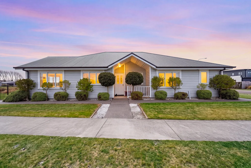 Kaiapoi 4房  Timeless Style & Reserve Outlook