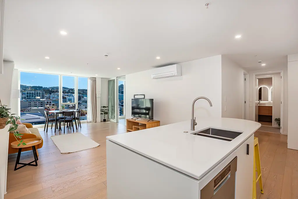 Te Aro 2房  Luxury Living in the Heart of the City