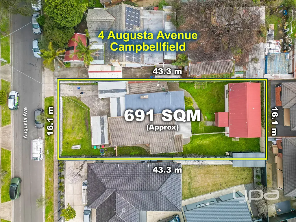 Campbellfield 6房 两套独立住宅 688㎡巨地块 双收入潜力 黄金地段近学校 Two Homes, One Title – Endless Possibilities!
