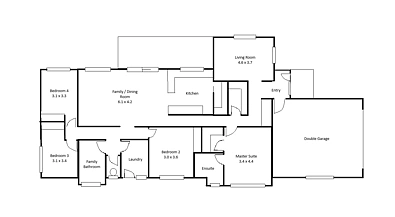 户型图 - 2 Hawkhurst Place, Kirwan, QLD 4817