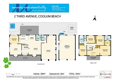 ਮੰਜ਼ਿਲ ਦੀ ਯੋਜਨਾ - 2 Third Avenue, Coolum Beach, QLD 4573