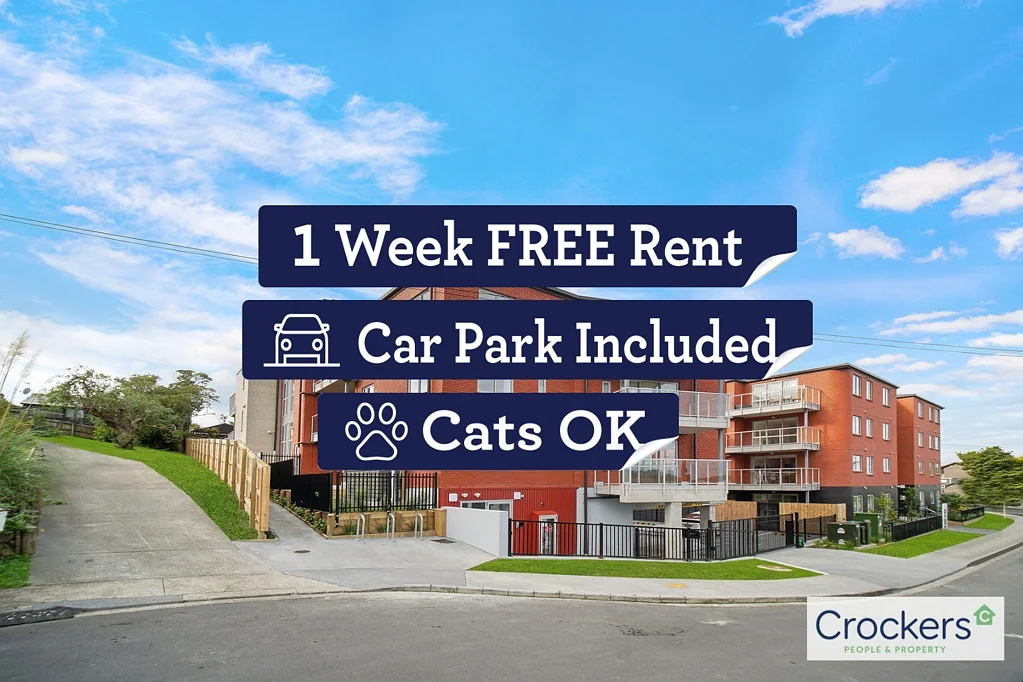 3 Bedroom + 1 Bath + 1 carpark  brand new unit  at Potiki Apartment - Cat friendly