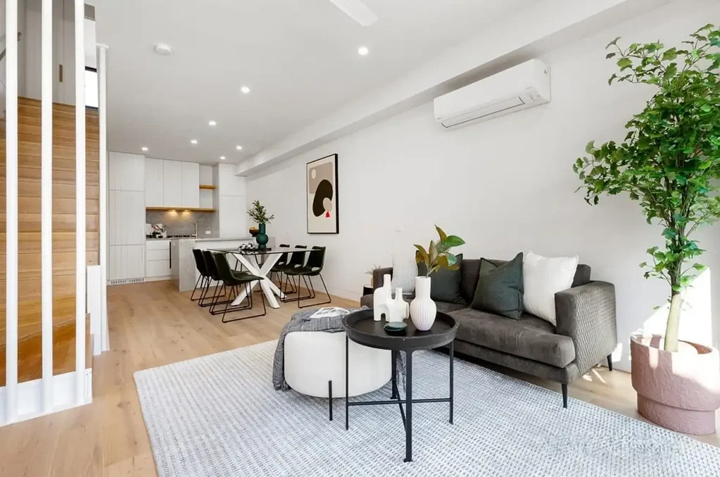 Mordialloc 4침실 Coastal Townhouse Elegance
