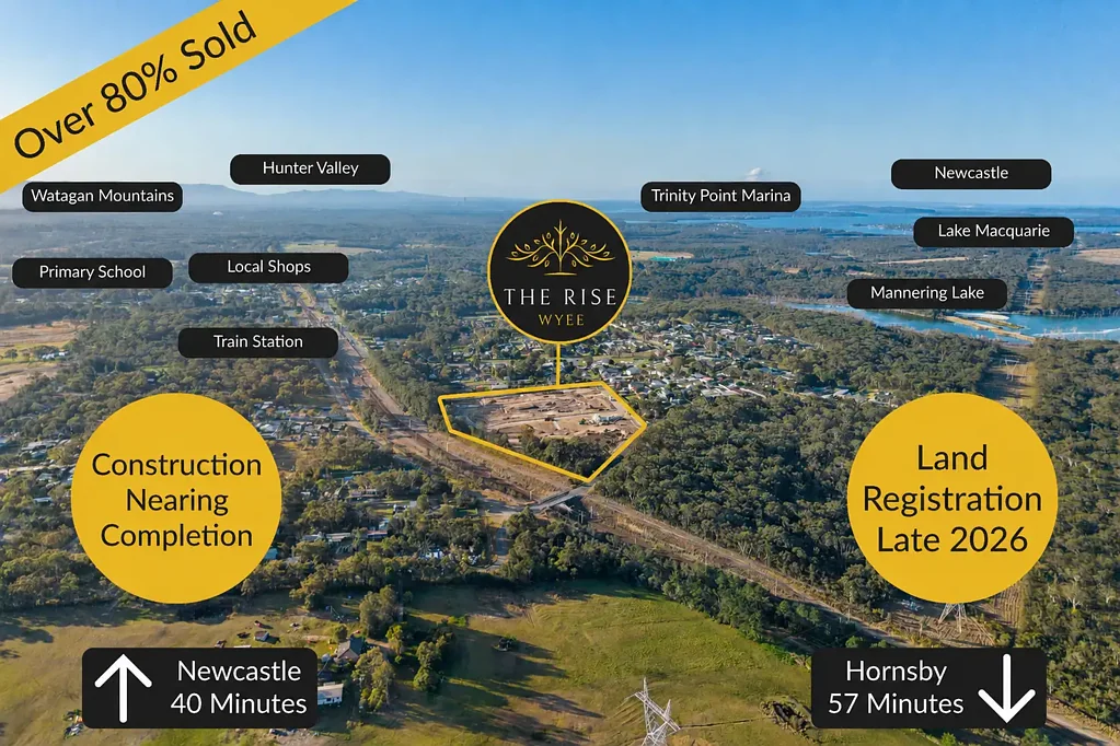 Wyee The Rise at Wyee on Sale Now - The Very Best Value Land on the Central Coast - Call Today!!!