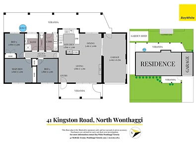 41 Kingston Road, North Wonthaggi, VIC 3995, 3 Schlafzimmer, 1 Badezimmer, House