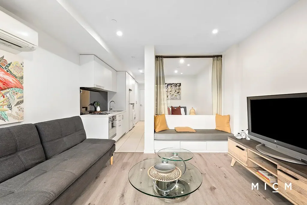 Melbourne 1कमरा Ultra-Stylish Entertainer in a Spectacular CBD Setting