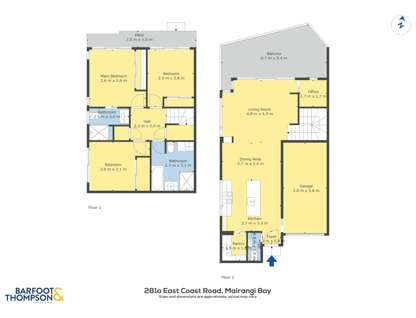 281A & B East Coast Road, Mairangi Bay, North Shore City, Auckland, 3房, 2浴, 独立屋
