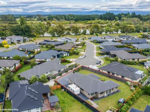 Kaiapoi 3房  Cul-de-sac location + caravan parking!