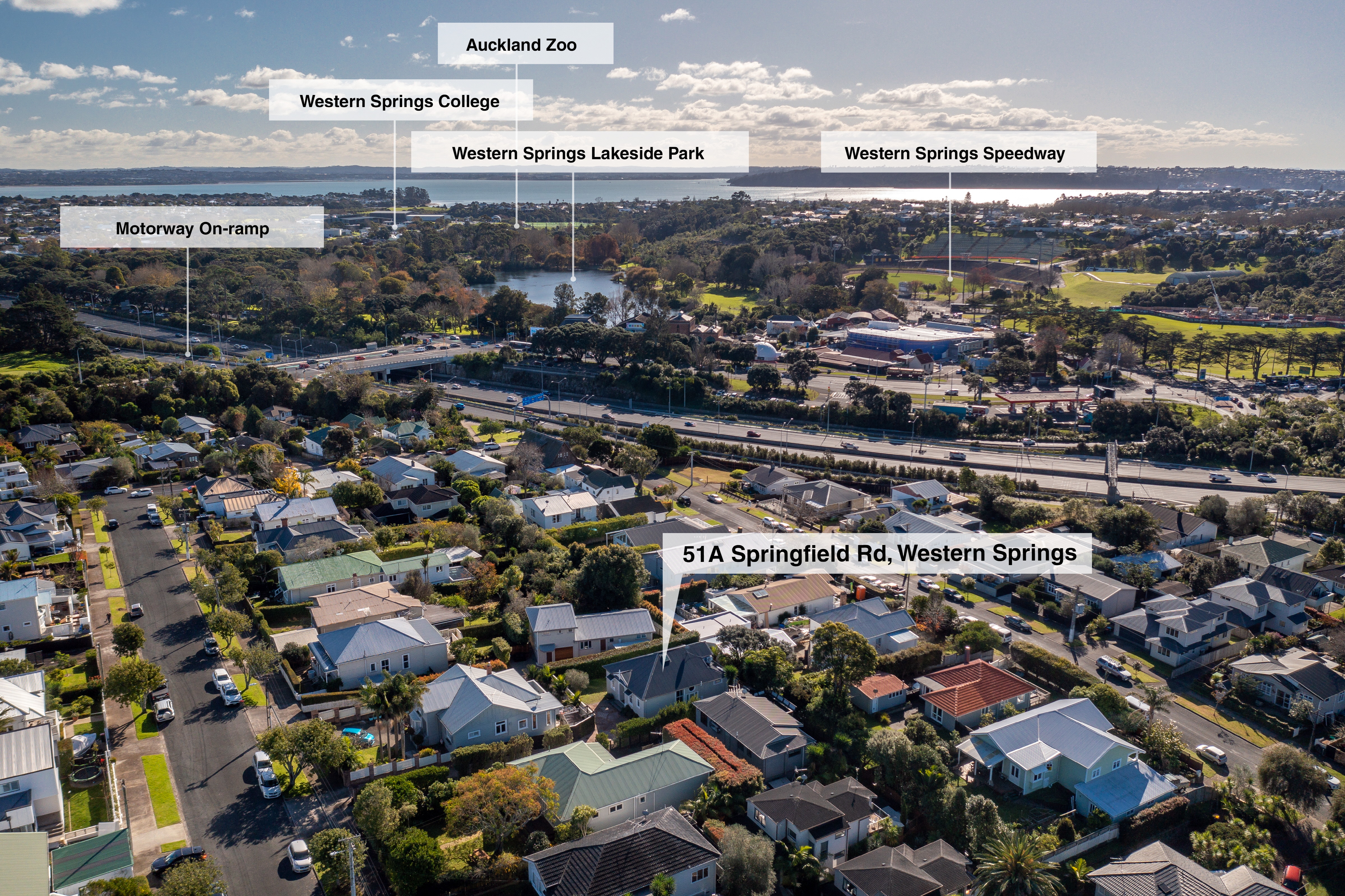 51a Springfield Road, Morningside, Auckland, 4房, 2浴