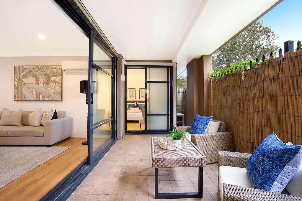 Chatswood 1房 度假村风格的宁静庭院居所 Peaceful Courtyard Sanctuary in a Resort-Style Setting