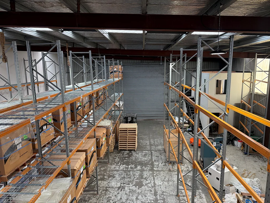 Birkdale Warehousing with yard area and small offices