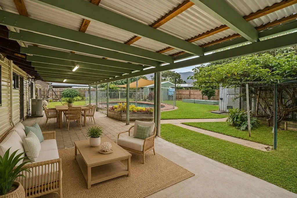 Woree 3غرفة نوم Packed with Extras – Pool, Powered Shed & 9kW Solar!