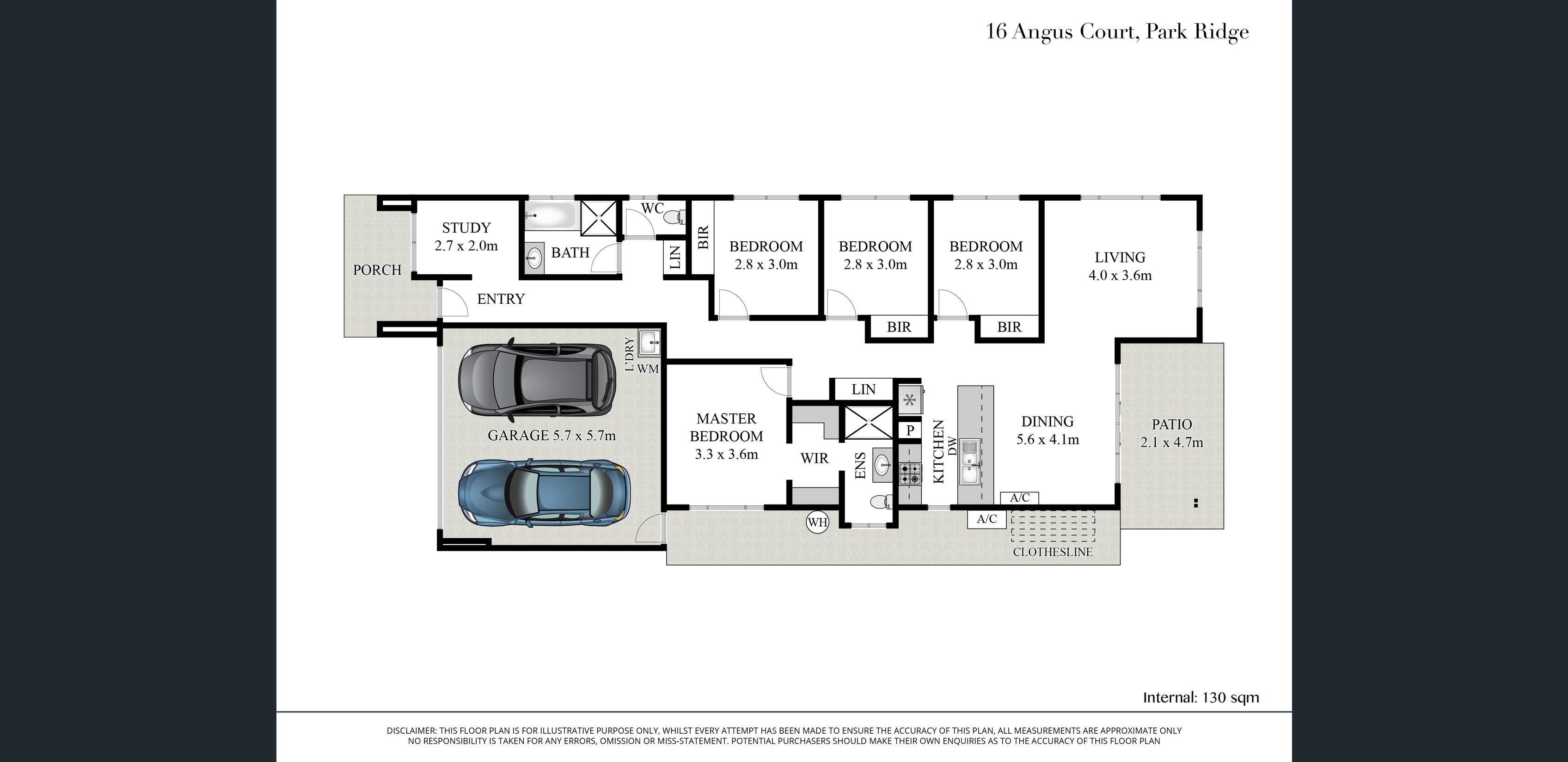 16 ANGUS CT, PARK RIDGE QLD 4125, 0房, 0浴, House