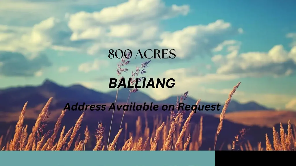 Balliang PREMIUM 800 ACRES OF PRIME LAND IN BALLIANG – A RARE INVESTMENT OPPORTUNITY