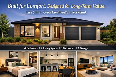 Rockbank 4 Bedroom Built for Comfort, Designed for Long‑Term Value. Live Smart. Grow Confidently.