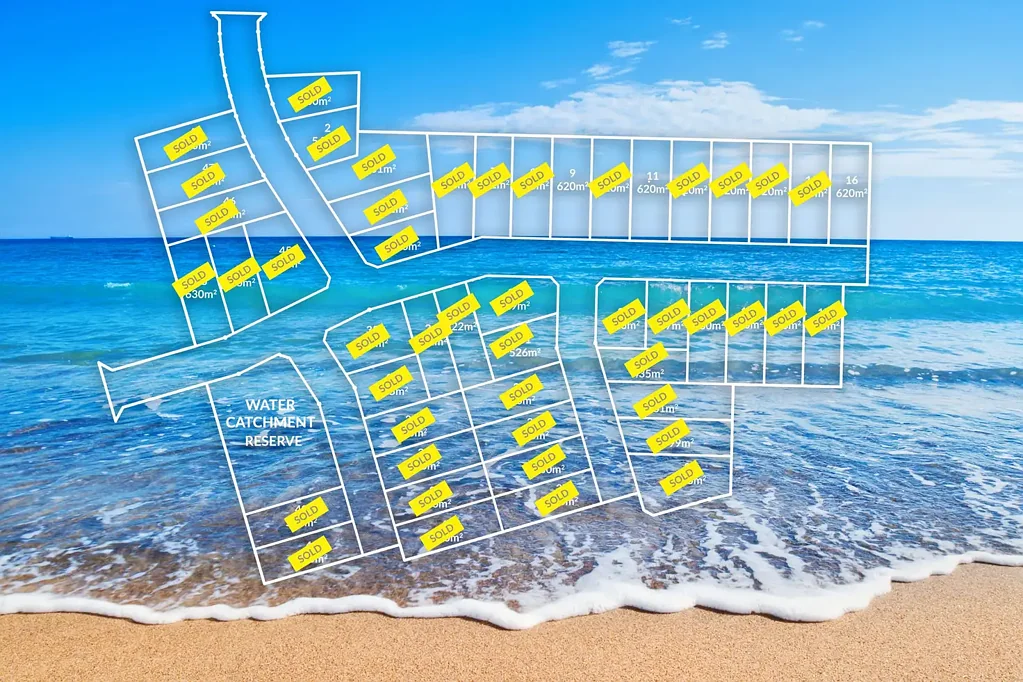 North Beach  Exciting 48 Lot Beachside Development !