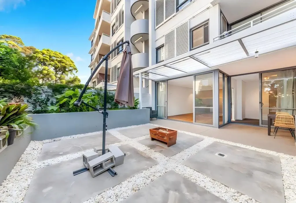 Rare One-Bedroom Apartment with Private Sunny Courtyard