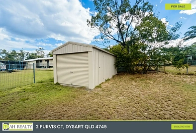 2 Purvis Court, Dysart, QLD 4745, 4 Bedrooms, 1 Bathrooms, House