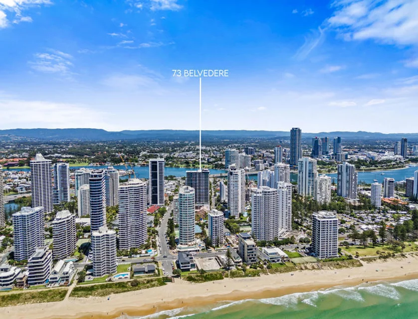 73/25 Woodroffe Avenue, Main Beach, Gold Coast, 2 ห้องนอน, 2 ห้องน้ำ, Apartment