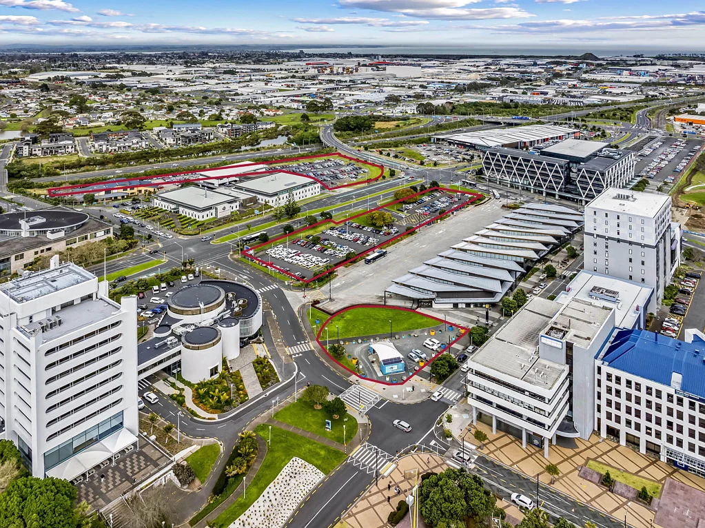 Manukau Four prime development sites - Central Manukau